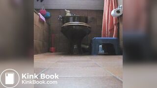 german girl pooping 2