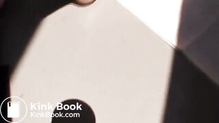 Petite Asian shitting