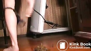 poop through thong !