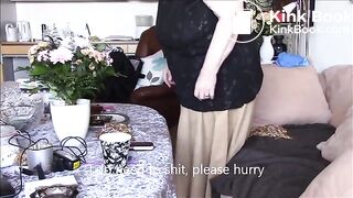 Granny needs to shit