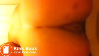 Hot girl taking a shit close up