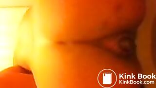 Hot girl taking a shit close up