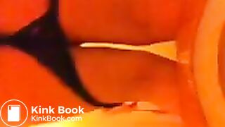 Hot girl taking a shit close up