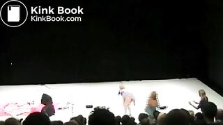 Girl poops in front of students at school