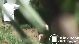 Japanese women caught shitting outdoor