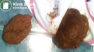 Shit and farts filled panties.