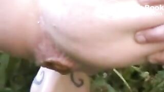 CAMPING GIRL REALLY NEEDS TO POOP!!!