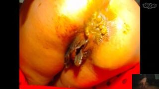 Meaty pussy and asshole