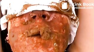 Mature Slut must eat his shit and fuck her and ejaculation on her face