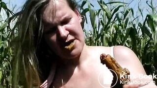 Sausage And Scat Eating