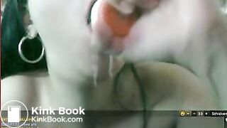 cute asian puke whore