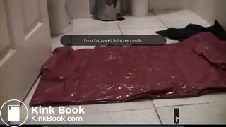 shitting in the bathroom