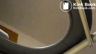 Mature BBW scat chair porn video