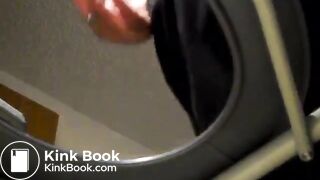 Mature BBW scat chair porn video