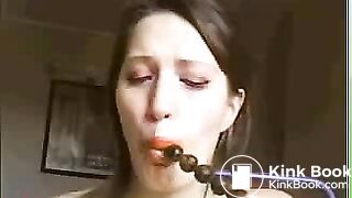 scat eating - video 4