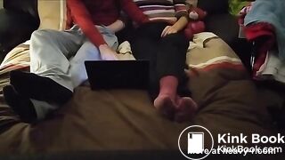 Sneaky anal with sister