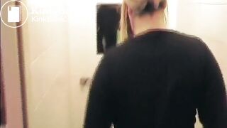 Housewife pooping a big one