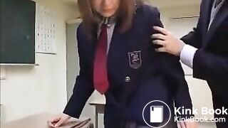 Asian Schoolgirl shits panties 2