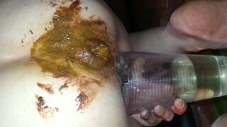 Amateur creamy poo