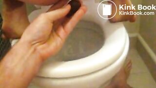 Random Shit 15 - He tries to catch her turd...