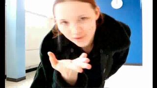 Random Shit 10 - Sweet german girl in the school restroom