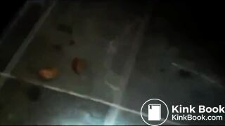 DM, Girl Poops In Her Hand Outside A Nightclub