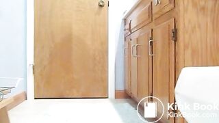 Sexy Solo Shit - Girl 5 - Sexy teen shits on a plate again