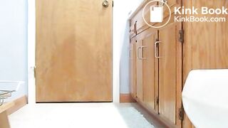 Sexy Solo Shit - Girl 5 - Sexy teen shits on a plate again