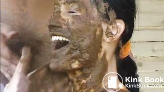 girl getting covered in shit