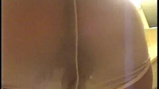 White Transparent Panty Poop