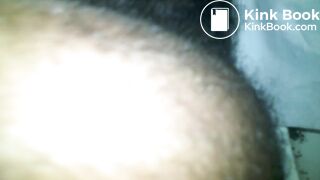 My Employee , Very Very Hairy Fiji girl pooping for me!