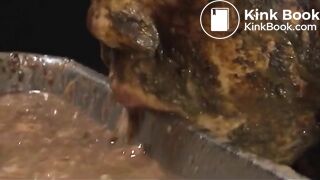 Japanese shit play with a cute girl