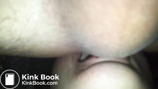 My toilet girl cleans shitty ass