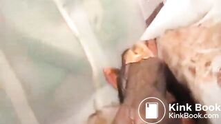 Crazy scat threesome