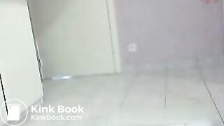 grandmother shitting and pissing on the floor