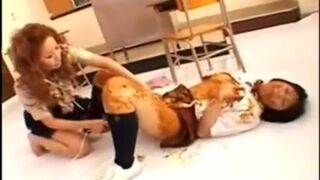 Japanese student learns to play with her teacher's yummy shit