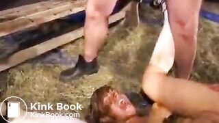 Fisted beauty makes a mess