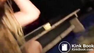 Fisted beauty makes a mess