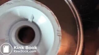 Japanese doll feeds her man with fresh feces