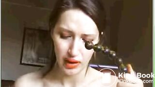 Amateur Victoria with beads