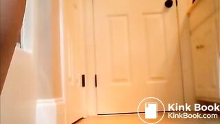 Scat smearing sexy amateur girl - pooping video