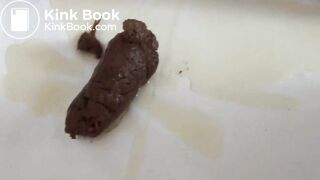 German Girl shits from her Bed