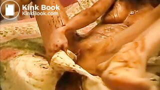 Messy Scat Smear