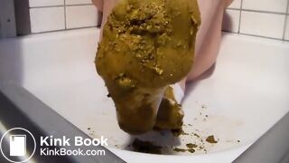 She poops on her socks