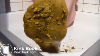 She poops on her socks