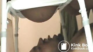 rare black on black shit eating