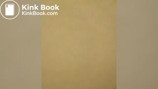 Hot brunette really proud of her long thick turd