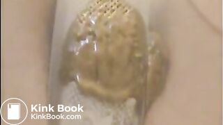 Pantyhose messy scaat