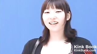 Sexy Japanese girls pooping in close up