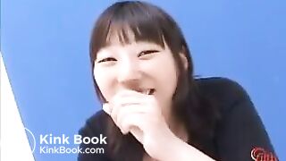 Sexy Japanese girls pooping in close up